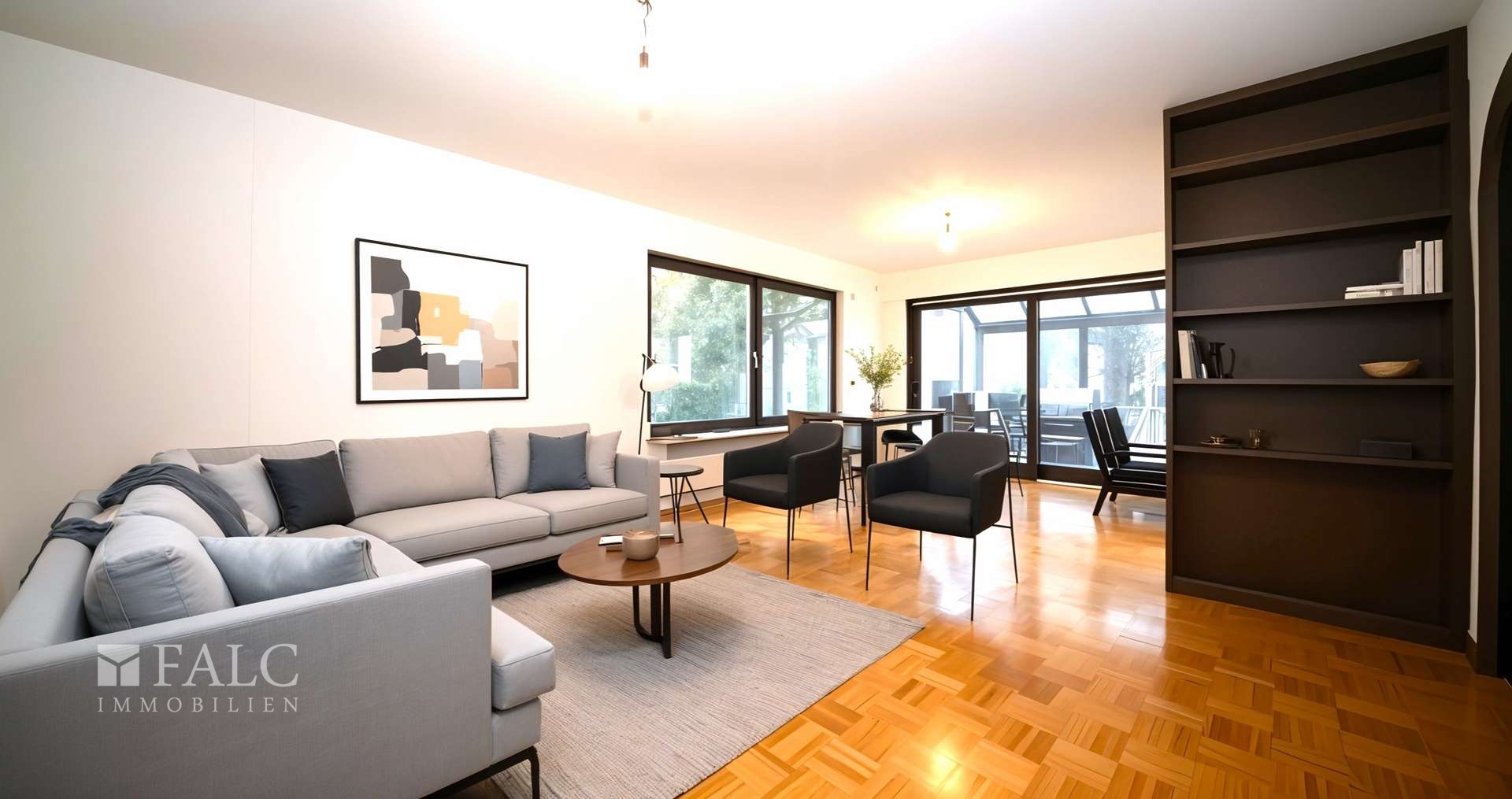 Wohn- und Esszimmer EG (Vis.)